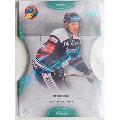 2020/21 OFS 1. série Patrik Koch #99 12/20 Blue Cut