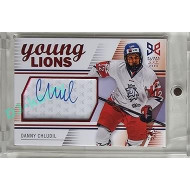 2023/24 Legendary Cards Hlinka Gretzky Cup Young Lions #S-14 Danny Chludil Autograph Red xx/29