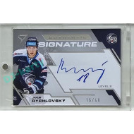 2023/24 Sportzoo ELH 2. serie #SL3-RY Jakub Rychlovský Authentic Signature Level 3 16/40