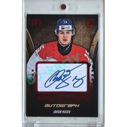 2023/24 LC Expectations Road to Prague #FSA-09 Jakub Hujer Future Stars Autograph Red xx/10