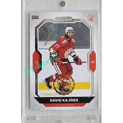 2023/24 Goal cards Chance Liga 2. série #333 David Kajínek 1st day of issue