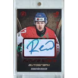 2023/24 LC Expectations Road to Prague #FSA-11 Sebastián Redlich Future Stars Autograph Red xx/10