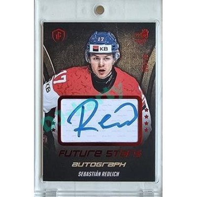 2023/24 LC Expectations Road to Prague #FSA-11 Sebastián Redlich Future Stars Autograph Red xx/10