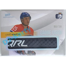 2020 MK reprezentace Lukáš Krajíček #10 06/30 Game Used Memorabilia