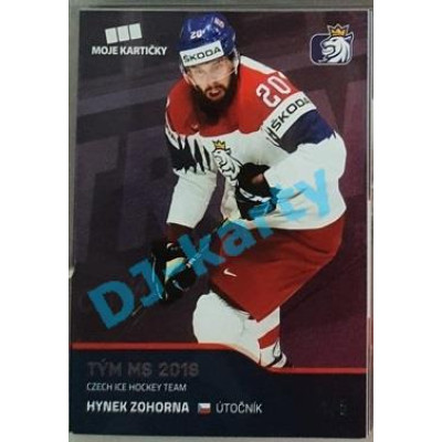2020 MK reprezentace Hynek Zohorna Tým MS 2019 #60 1/5 Blue