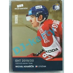 2020 MK reprezentace Michal Kovařčík RC EHT #17 Gold Promo