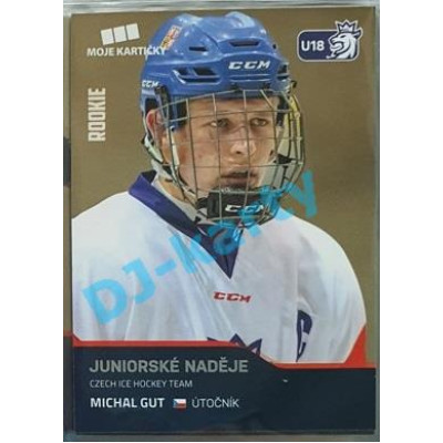 2020 MK reprezentace Michal Gut RC juniorské naděje #83 Gold Promo