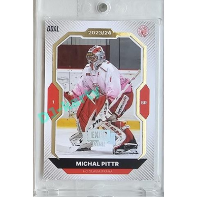 2023/24 Goal cards Chance Liga 2. série #328 Michal Pittr Expo Silver 1of7