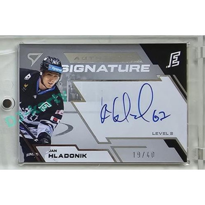 2023/24 Sportzoo ELH 2. serie #SL3-JH Jan Hladoník Authentic Signature Level 3 19/40