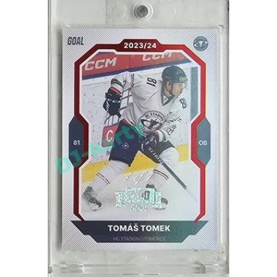 2023/24 Goal cards Chance Liga 2. série #274 Tomáš Tomek Red Expo 1of1