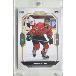 2023/24 Goal cards Chance Liga 1. série #188 Jan Bartko Gold 1of20