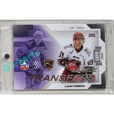 2023/24 Goal cards Chance Liga 1. série #LT-07 Lukáš Forman League Tranfers Expo 1of6