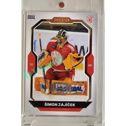 2023/24 Goal cards Chance Liga 2. série #329 Šimon Zajíček Expo Silver 1of7