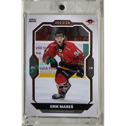 2023/24 Goal cards Chance Liga 1. série #189 Erik Mareš Gold 1of20