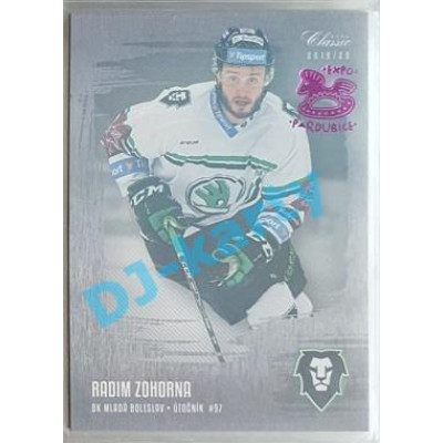 2019/20 OFS Radim Zohorna #127 x/2 Silver Rainbow Expo Pard.