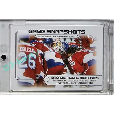 2023 LC Bronze Medal Memories 1993 #GS-06 Týmový rituál Game Snapshots Blue parallel 09/15