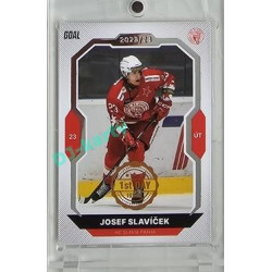 2023/24 Goal cards Chance Liga 2. série #336 Josef Slavíček 1st day of issue