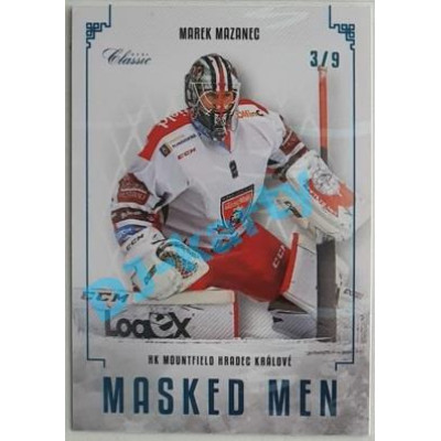 2019/20 OFS Marek Mazanec #MM-MMZ 3/9 Masked Men Ice Water