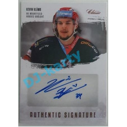 2019/20 OFS Kevin Klíma #AS-KKL 3/6 Authentic Signature Rainbow (Level 1)