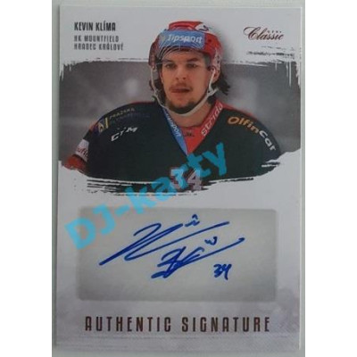 2019/20 OFS Kevin Klíma #AS-KKL 3/6 Authentic Signature Rainbow (Level 1)