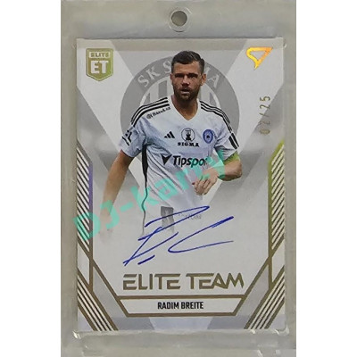 2023/24 Sportzoo Fortuna Liga 1. série #ET-16 Radim Breite Elite Team Auto 19/25