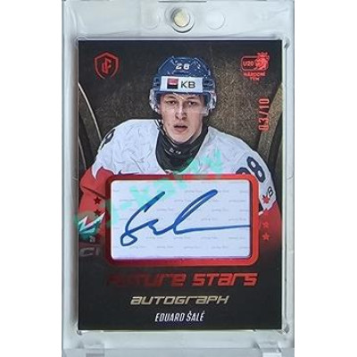 2023/24 LC Expectations Road to Prague #FSA-18 Eduard Šalé Future Stars Autograph Red xx/10