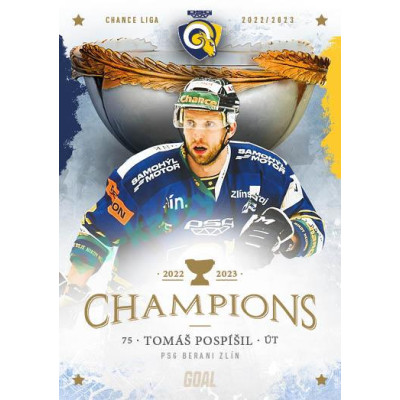 2023 Goal Cards Zlín Champions #15 Tomáš Pospíšil