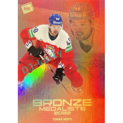 2021/22 MK reprezentace #BM-16 Tomáš Hertl Bronze Medalists 1 of 100