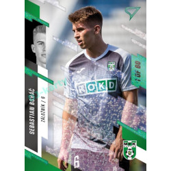 2023/24 Sportzoo Fortuna Liga 2. série #374 Sebastian Boháč Green Dew 1of60