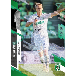 2023/24 Sportzoo Fortuna Liga 2. série #375 Patrik Čavoš Green Dew 1of60
