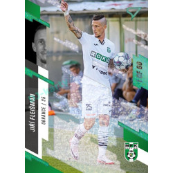 2023/24 Sportzoo Fortuna Liga 2. série #371 Jiří Fleišman Green Dew 1of60