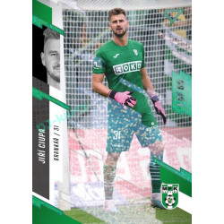 2023/24 Sportzoo Fortuna Liga 2. série #368 Jiří Ciupa Green Dew 1of60