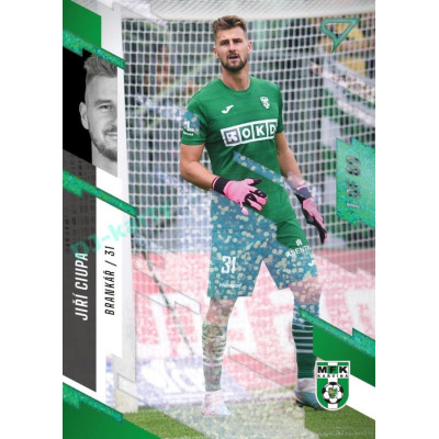 2023/24 Sportzoo Fortuna Liga 2. série #368 Jiří Ciupa Green Dew 1of60