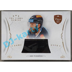 2021/22 OFS The Final Series Jan Piskáček #STI-PIJ Game Used Stick Gold PROMO