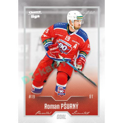 2022/23 Goal Cards Chance Liga 1. série #166 Roman Pšurný Silver 1 of 60