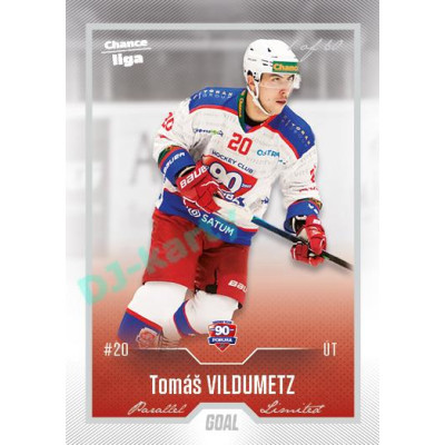 2022/23 Goal Cards Chance Liga 1. série #167 Tomáš Vildumetz Silver 1 of 60
