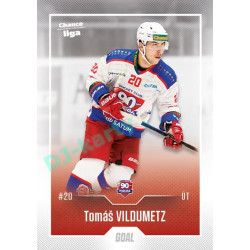 2022/23 Goal Cards Chance Liga 1. série #167 Tomáš Vildumetz