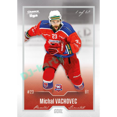 2022/23 Goal Cards Chance Liga 1. série #168 Michal Vachovec Silver 1 of 60