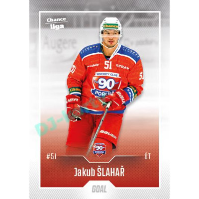 2022/23 Goal Cards Chance Liga 1. série #169 Jakub Šlahař