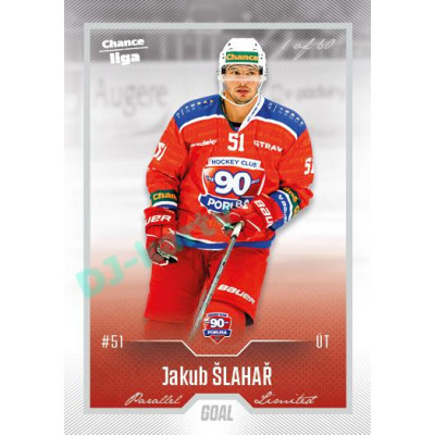2022/23 Goal Cards Chance Liga 1. série #169 Jakub Šlahař Silver 1 of 60