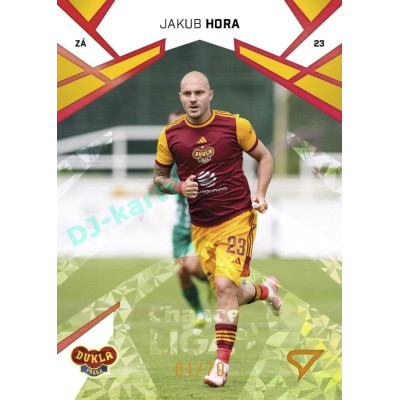 2024/25 Sportzoo Chance Liga 1. série #187 Jakub Hora Copper Diamond xx/70