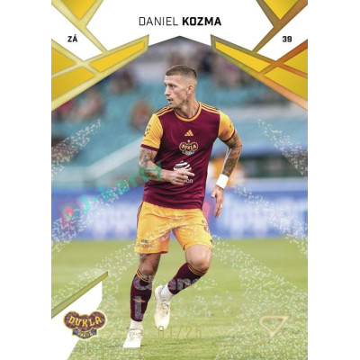 2024/25 Sportzoo Chance Liga 1. série #187 Daniel Kozma Gold Glitter 21/25