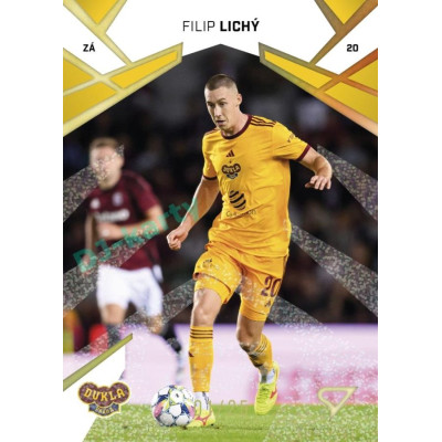 2024/25 Sportzoo Chance Liga 1. série #188 Filip Lichý Gold Glitter 04/25