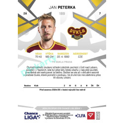 2024/25 Sportzoo Chance Liga 1. série #189 Jan Peterka