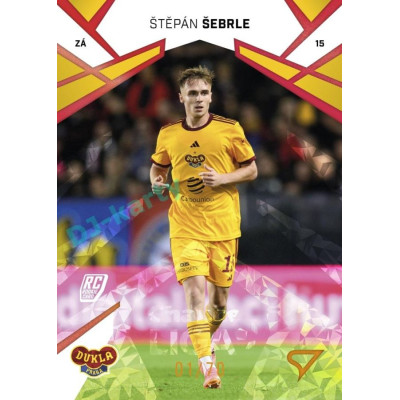 2024/25 Sportzoo Chance Liga 1. série #190 Štěpán Šebrle Copper Diamond xx/70