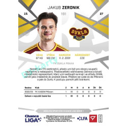 2024/25 Sportzoo Chance Liga 1. série #191 Jakub Zeronik