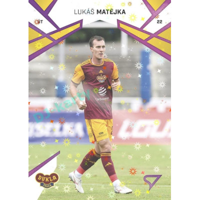 2024/25 Sportzoo Chance Liga 1. série #192 Lukáš Matějka Cosmic Pink