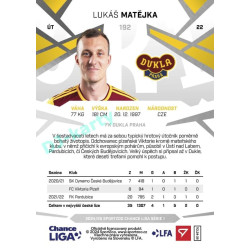 2024/25 Sportzoo Chance Liga 1. série #192 Lukáš Matějka