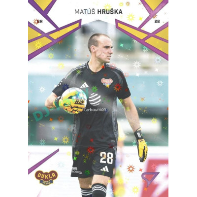 2024/25 Sportzoo Chance Liga 1. série #181 Matúš Hruška Cosmic Pink
