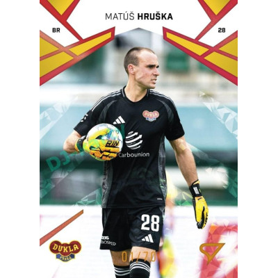 2024/25 Sportzoo Chance Liga 1. série #181 Matúš Hruška Copper Diamond xx/70